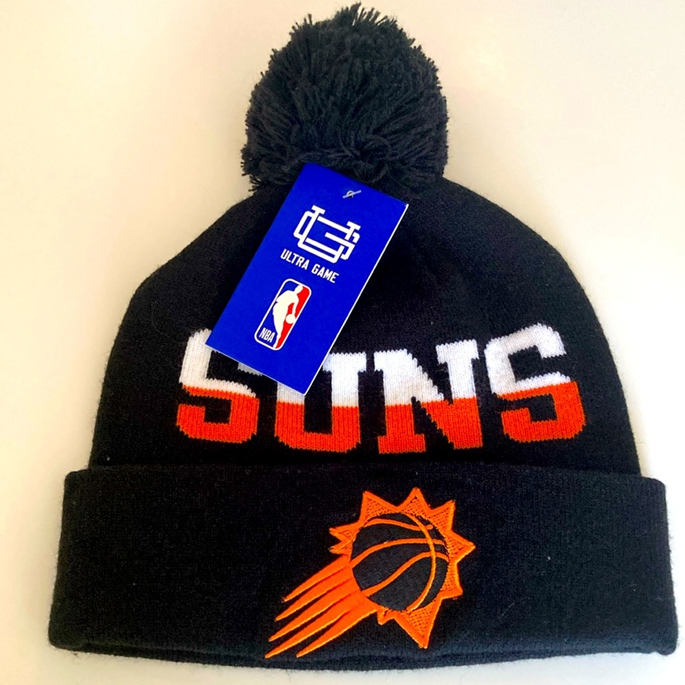 Phoenix Suns NBA Pom Beanie NWT’s black